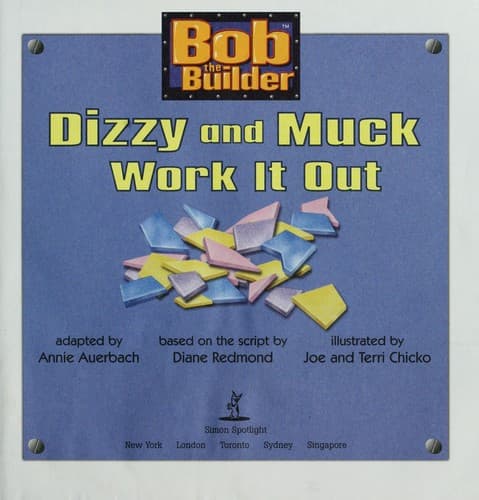Tapa de Bob the Builder: Dizzy and Muck Work it Out