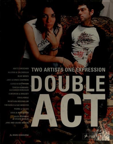 Tapa de Double act: two artists, one expression