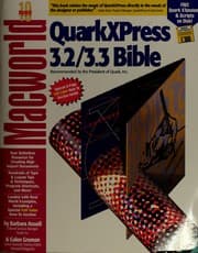 Tapa de QuarkXPress 3.2/3.3 bible