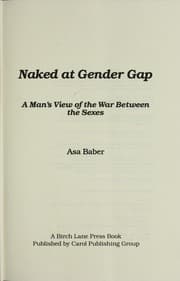 Tapa de Naked at gender gap