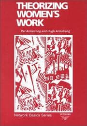 Tapa de Theorizing women's work