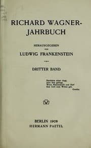 Tapa de Richard Wagner-Jahrbuch