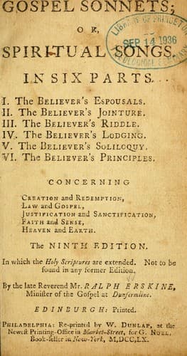 Tapa de Gospel sonnets