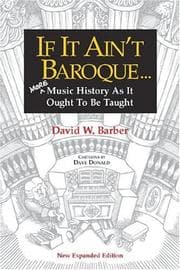 Tapa de If It Ain't Baroque