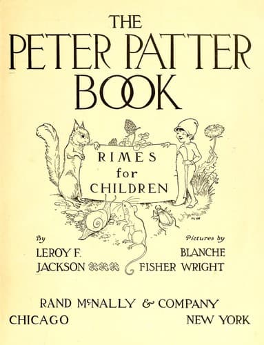 Tapa de Peter Patter book