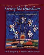 Tapa de Living the questions