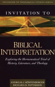 Tapa de Invitation to Biblical Interpretation