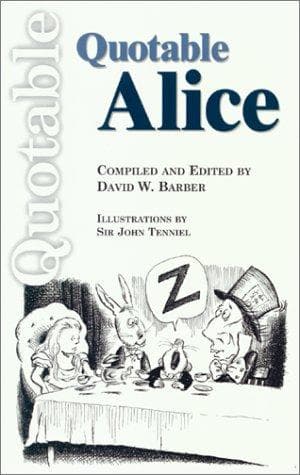 Tapa de Quotable Alice (Quotable Books)