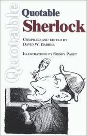 Tapa de Quotable Sherlock