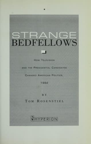 Tapa de Strange bedfellows