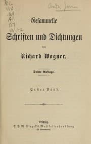 Tapa de Gesammelte Schriften und Dichtungen