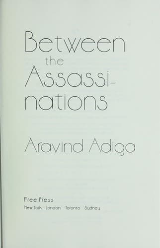 Tapa de Between the assassinations