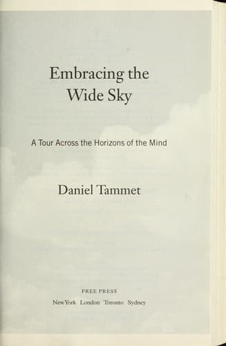 Tapa de Embracing the Wide Sky