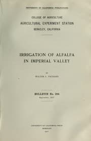 Tapa de Irrigation of alfalfa in Imperial Valley