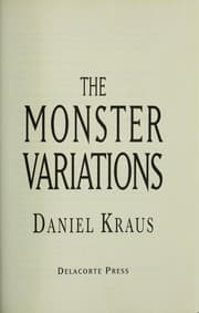 Tapa de The monster variations