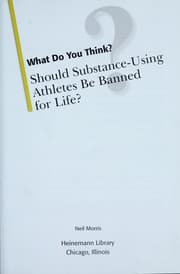 Tapa de Should substance-abusing athletes be banned for life?
