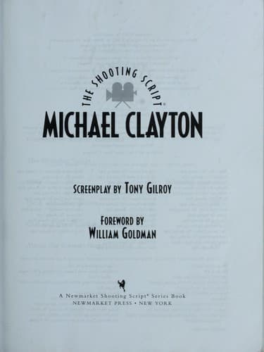 Tapa de Michael Clayton