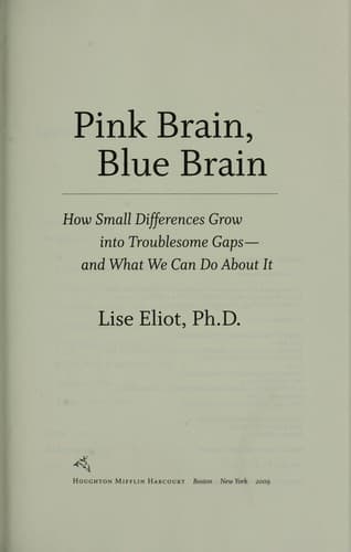 Tapa de Pink brain, blue brain