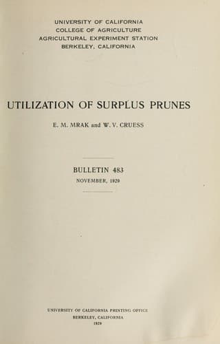 Tapa de Utilization of surplus prunes