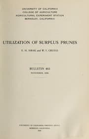 Tapa de Utilization of surplus prunes