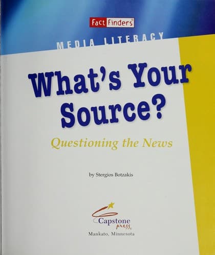 Tapa de What's your source?