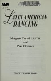 Tapa de Latin American dancing