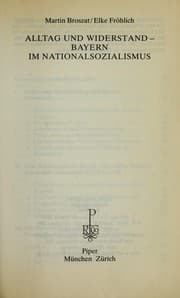 Tapa de Alltag und Widerstand-Bayern im Nationalsozialismus