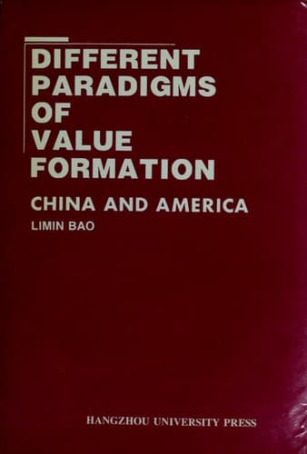 Tapa de Different paradigms of value formation
