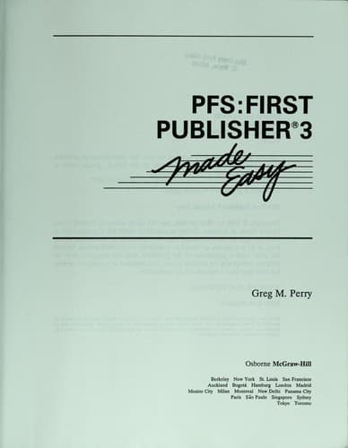 Tapa de Pfs