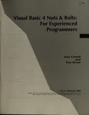 Tapa de Visual basic 4 nuts & bolts