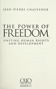 Tapa de The power of freedom
