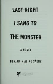 Tapa de Last night I sang to the monster