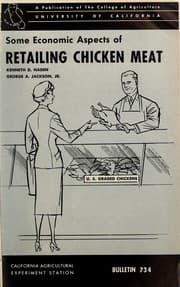 Tapa de Some economic aspects of retailing chicken meat