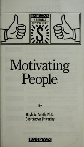 Tapa de Motivating people