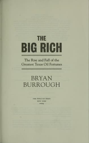 Tapa de The big rich