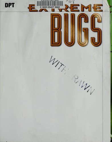 Tapa de Extreme bugs