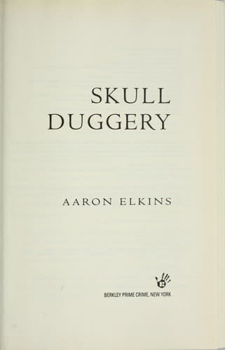 Tapa de Skull Duggery