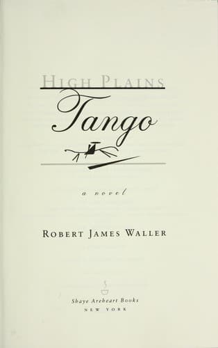 Tapa de High plains tango