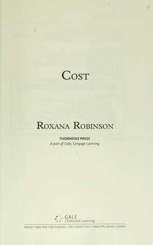 Tapa de Cost