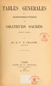 Tapa de Collection intégrale et universelle des orateurs sacrés du premier et du second ordre et collection intégrale, ou choisie, de la plupart des orateurs du troisième ordre--