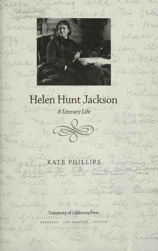 Tapa de Helen Hunt Jackson