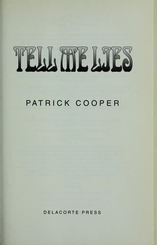 Tapa de Tell me lies