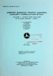 Tapa de Airport surface traffic control concept formulation study