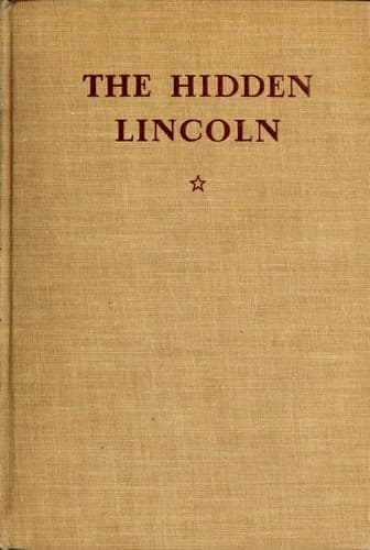 Tapa de The hidden Lincoln