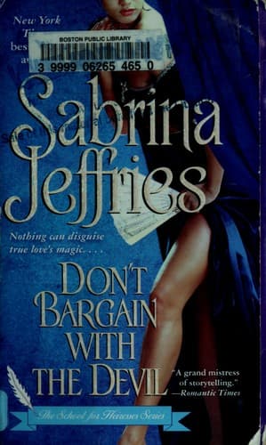 Tapa de Don't bargain with the devil