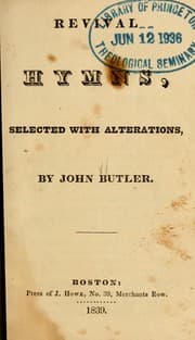 Tapa de Revival hymns