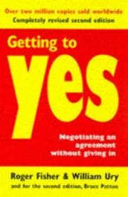Tapa de Getting to Yes Negotiating Agreement Without Giving In