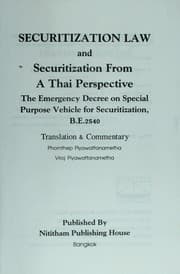 Tapa de Securitization law and securitization form, a Thai perspective