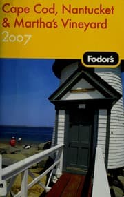 Tapa de Fodor's 07 Cape Cod, Nantucket & Martha's Vineyard