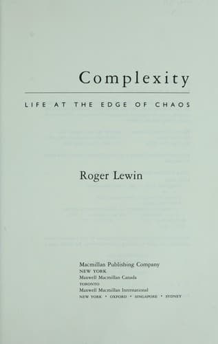 Tapa de Complexity